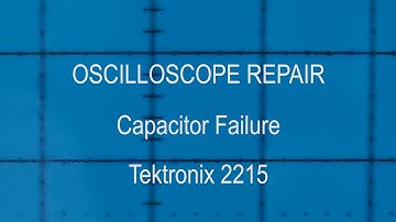 An Oscilloscope Adventure: Tektronix 2215 (1982 build)