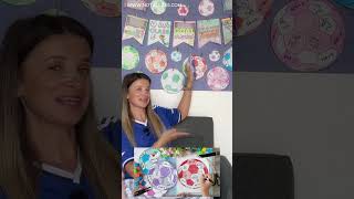 Soccer Math Crafts, Math Centers, End of Year Review