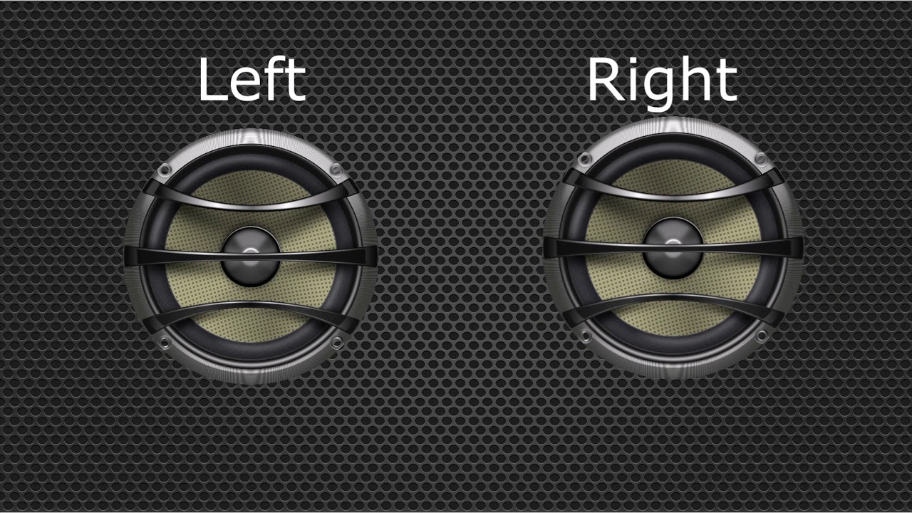  Stereo Left and Right Stereo Sound Test