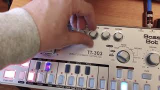TT-303 over CZ-101 synth melody and pads