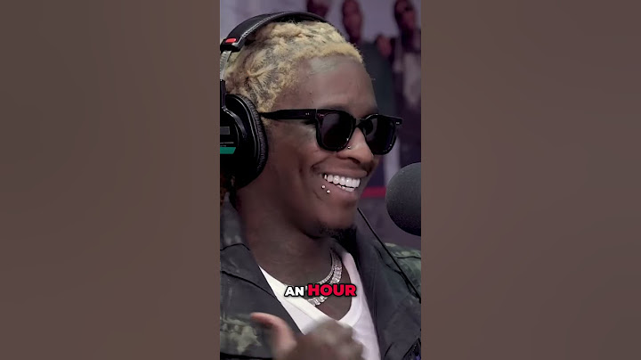 First Place Young Thug Went After Jail