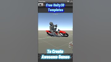 Unity3D Free Assets - Sportbike PRO kit. 100+ Unity Assets Giveaway.  #unity3d #gameengine