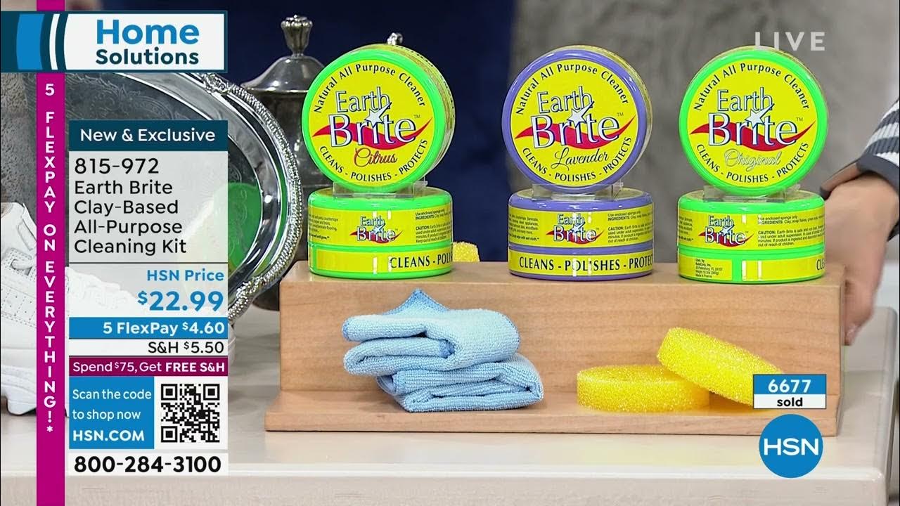 Earth Brite ClayBased AllPurpose Cleaning Kit YouTube