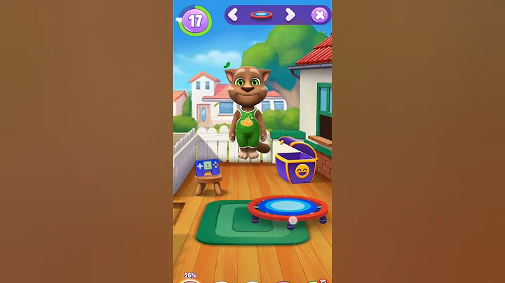 Video 10260991: talking tom cat game, talking tom cat funny, funny cat jumping