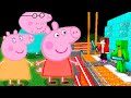 Scary Peppa Pig EXE family vs Security House in Minecraft Maizen JJ and Mikey