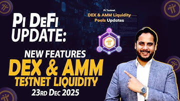 Pi Network DEX AMM Liquidity Pool Update | Pi Coin Pair Price Update | Pi Network Ecosystem