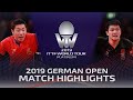 Xu Xin vs Fan Zhendong | German Open 2019 (Final)