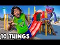 10 FUNNIEST THINGS YOU CAN'T DO AT A PLAYGROUND..
