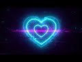 Cyberpunk Futuristic Neon Heart Background video | Footage | Screensaver