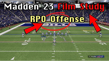 EASY COMPLETIONS! RPO OFFENSE SCHEME BREAKDOWN | Madden 23 Tips & Tricks