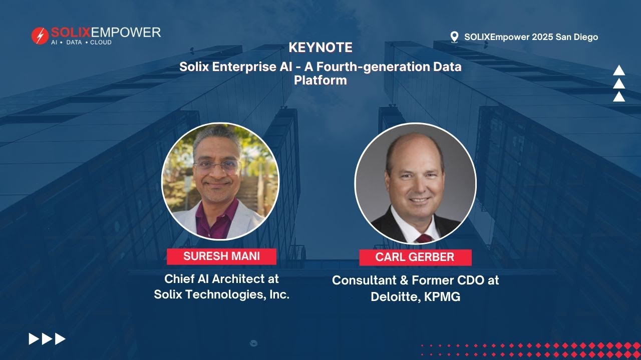 Solix Enterprise AI: платформа данных 4-го поколения для управления и стратегии в области ИИ.