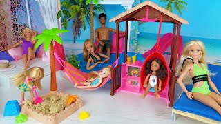 Barbie &amp; Ken Family Vacation Morning Routine