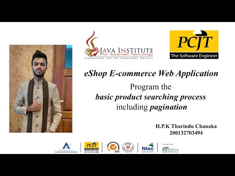 Web Project Task 18  | 1st Year | Semester 1 | JAVA Institute | @tchabro