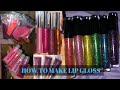 HOW TO MAKE LIP GLOSS (step by step) | PRINCESS  JANAY