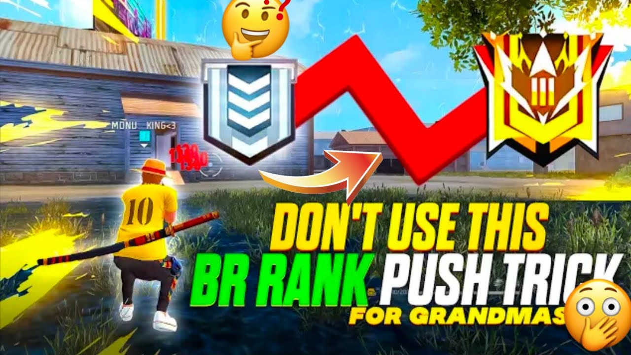 Br Rank Push tricks 😳 || Booyah All game free fire 😱 || #brranked - YouTube