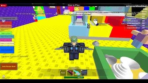 Make a Cake And Feed the Giant Noob?VIP-How to make a cake.