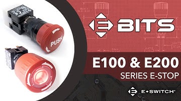 E100 & E200 Series Emergency Stop Switch | E-Switch E-Bits