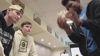Hamden High School students learn about forensic science
