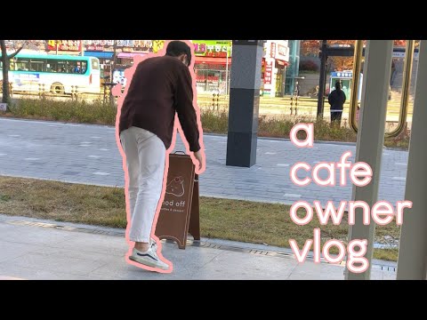 [ENG]  cafe vlog #2 카페사장 브이로그 | 개인카페 사장 출근길, 카페 오픈, 오전 일상, 핸드드립 내리기 | korea coffee shop | 감성카페 브이로그