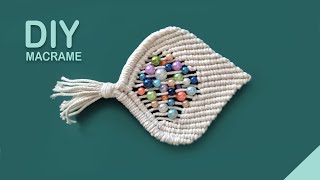 Information DIY Macrame Leaf Pattern with Beads News