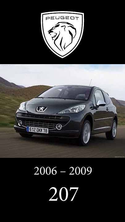 Peugeot 201-208 #evolution