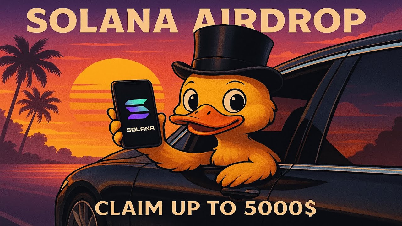 Solana Airdrop 2025 - SOL Token Giveaway! Claim Your Free Tokens Now | Full Tutorial