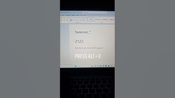 Trademark ™️  icon in MS Word #2025 #computer #msword #microsoft #excel