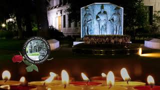 2020 California Peace Officers' Memorial Foundation Candlelight Vigil Tribute