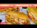 Fully loaded chicken cheese burger  subway chicken sandwich   quick and easy burger by mehwish