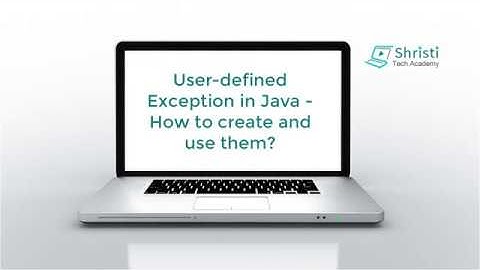 Java Applications - User-defined exceptions in Java