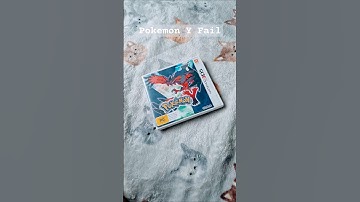 Pokemon Y // Failed to load....  #pokemon #3ds #nintendo