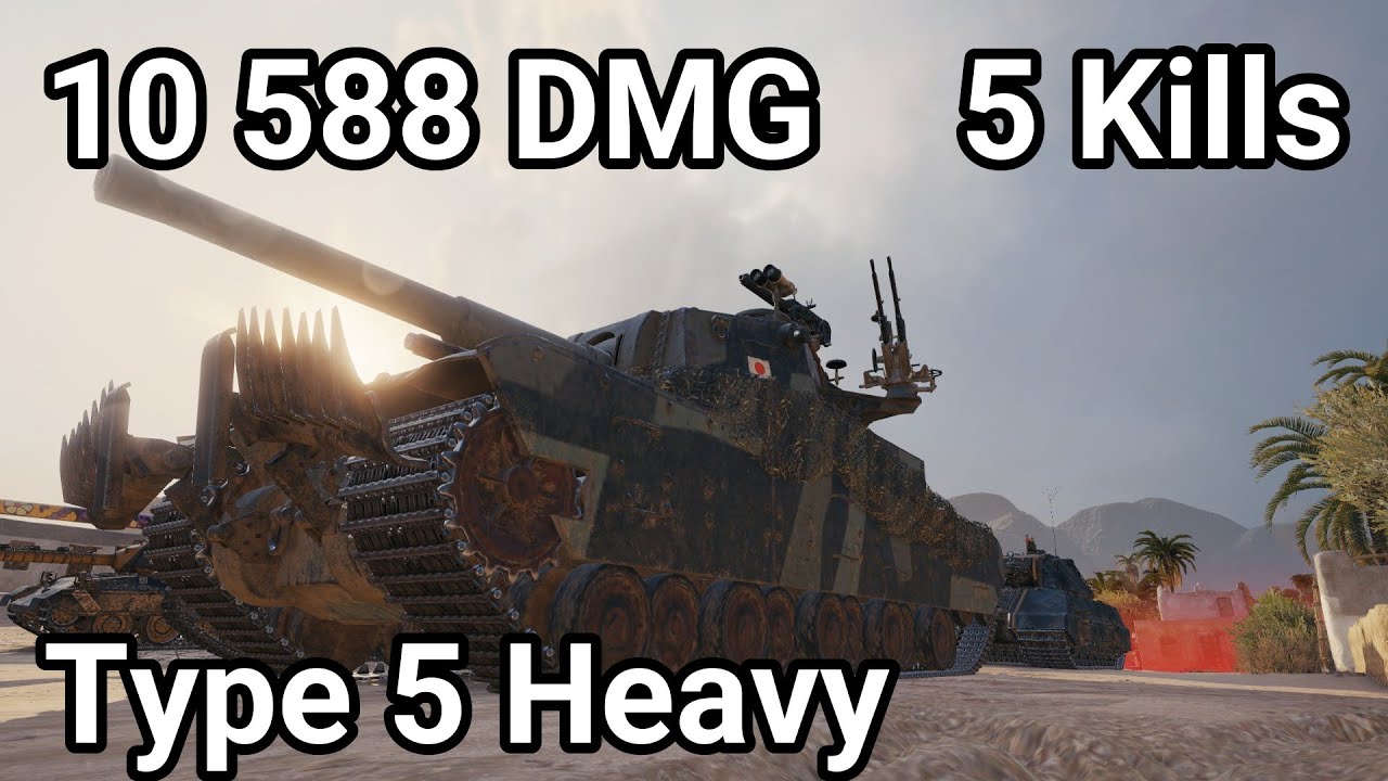Type 5 Heavy: 10.5K DAMAGE - THE GODZILLA OF 2026 | World of Tanks