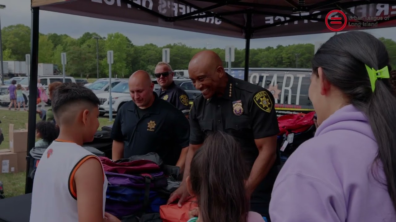 Dr. Errol D. Toulon Jr., Sheriff of Nassau County Long Island accepts his Phoenix Empowerment Award.
