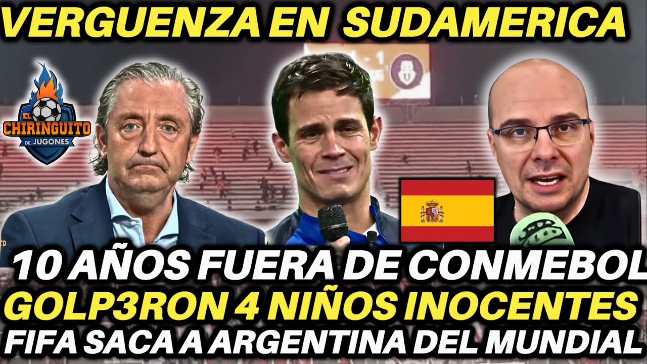 "VERGÜENZA MUNDIAL" Prensa Española🇪🇸 habla de la  tragedia en el independiente vs u de chile/