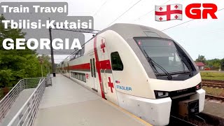 Tbilisi to Kutaisi | Georgia ?? Train Travel Vlog 4K