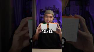 Rubik 12x12 paling kecik? @MoYuCubeOfficial #harizazizan #moyucube #meilong12MV2 #rubikscube #cubic