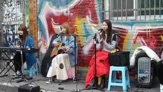 150308 CLC - Roar (Katy Perry) @ Hongdae Playground