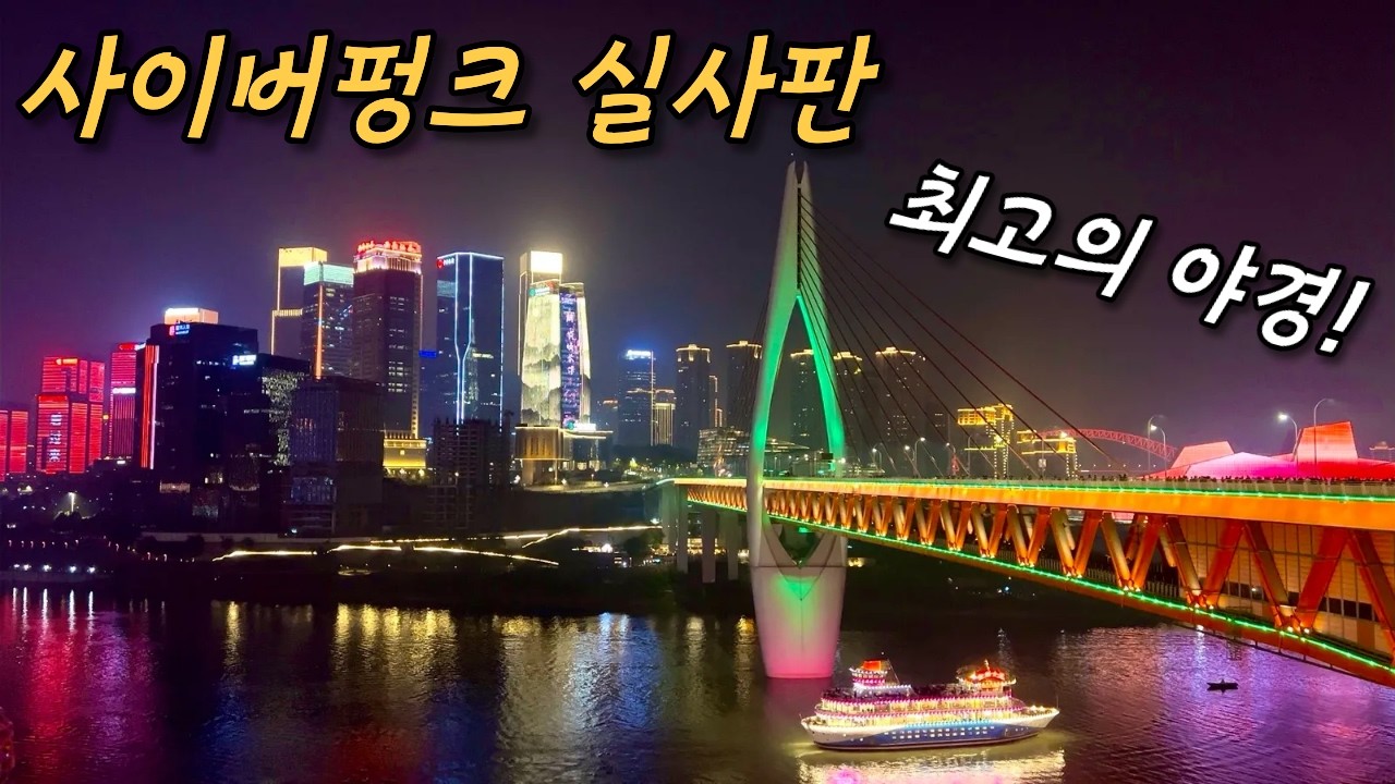 사어버펑크 도시 초보자 여행 가이드 (인천✈️4시간)