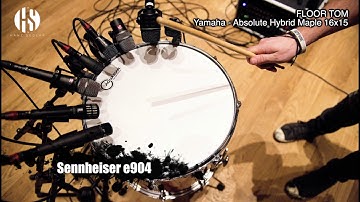 Microphone Comparison | Snare & Floor Tom - SM57 / i5 / V7X / e604 / e904 / V-Beat / ND46 / ND44