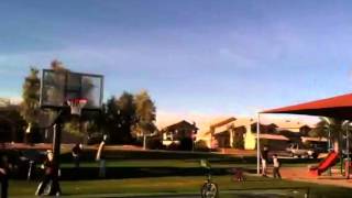 Ty Bryant half court shot