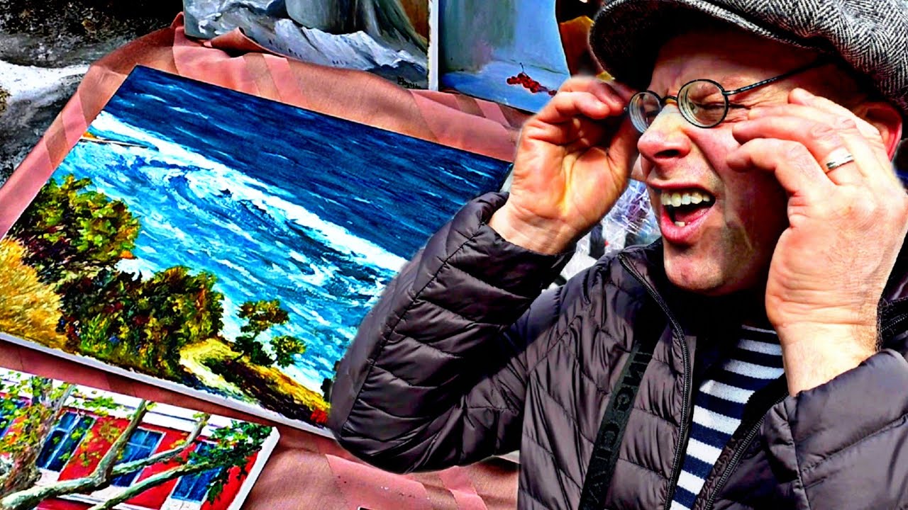 Редкие Картины Эпштейна / Одесса Барахолка полна чудес, антиквариата и находок!!