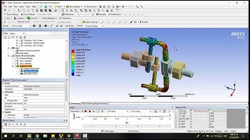 ☑️ Elementos finitos - Ansys workbench 2019-1: Practica 11
