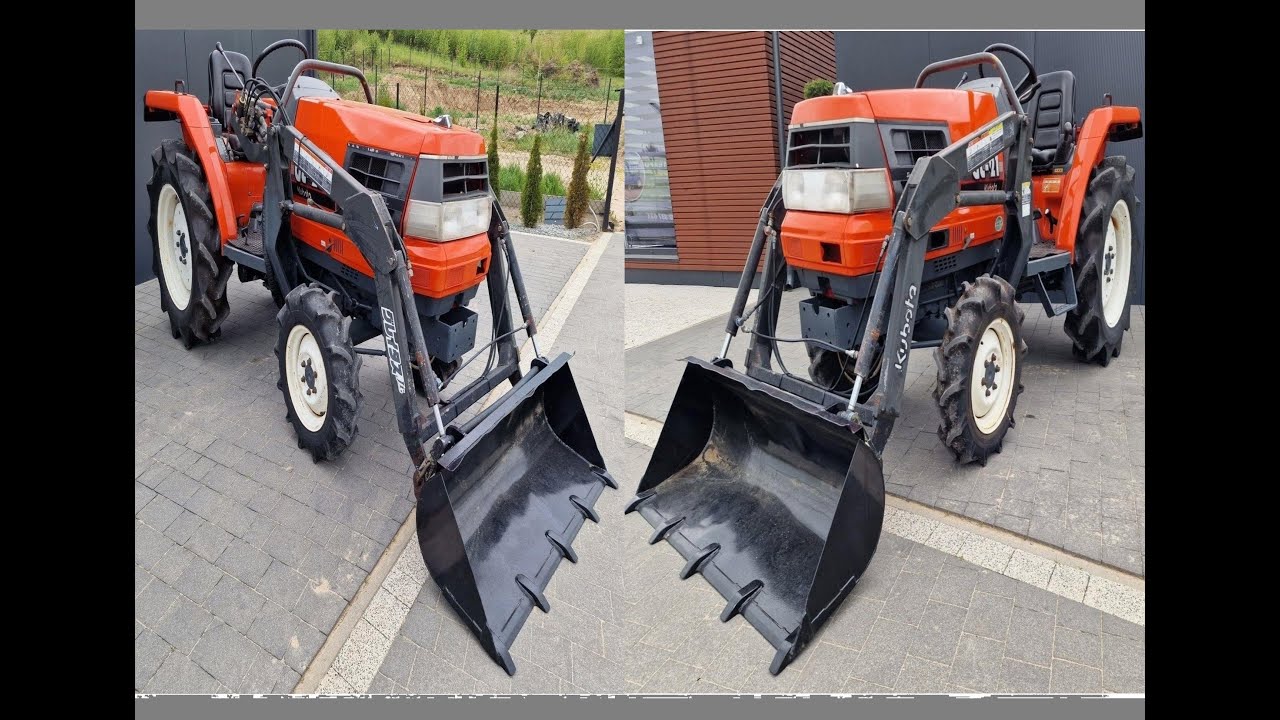 Мини-трактор Kubota GL21, 4х4. Mini tractor Kubota GL21, 4x4.