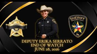 Funeral for Montgomery County Deputy Erika Serrato Funeral for Montgomery County Deputy Erika Serrato
