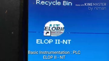 Basic Instrumentation : Steps On How To Override Switch In PLC ELOP II - NT