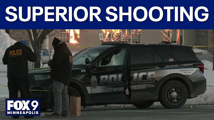 Superior police officer returns fire after being shot by suspect
