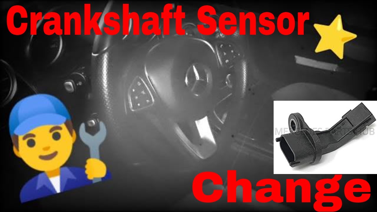 Crankshaft Sensor Change Mercedes W205 C350e 2016 YouTube