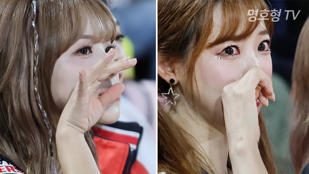 '끝내 눈물' 이다혜와 김한나 ㅠㅠ.. [4K 세로캠]