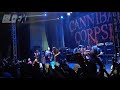 CANNIBAL CORPSE / Cdmx 🇲🇽 🎶Hammer Smashed Face🎶 Circo Volador 2022