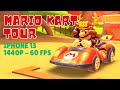 MARIO KART TOUR - 150cc “Easy” 🍏 IPHONE 13 - 1440p  - 60FPS #mariokart #mobile #iphone